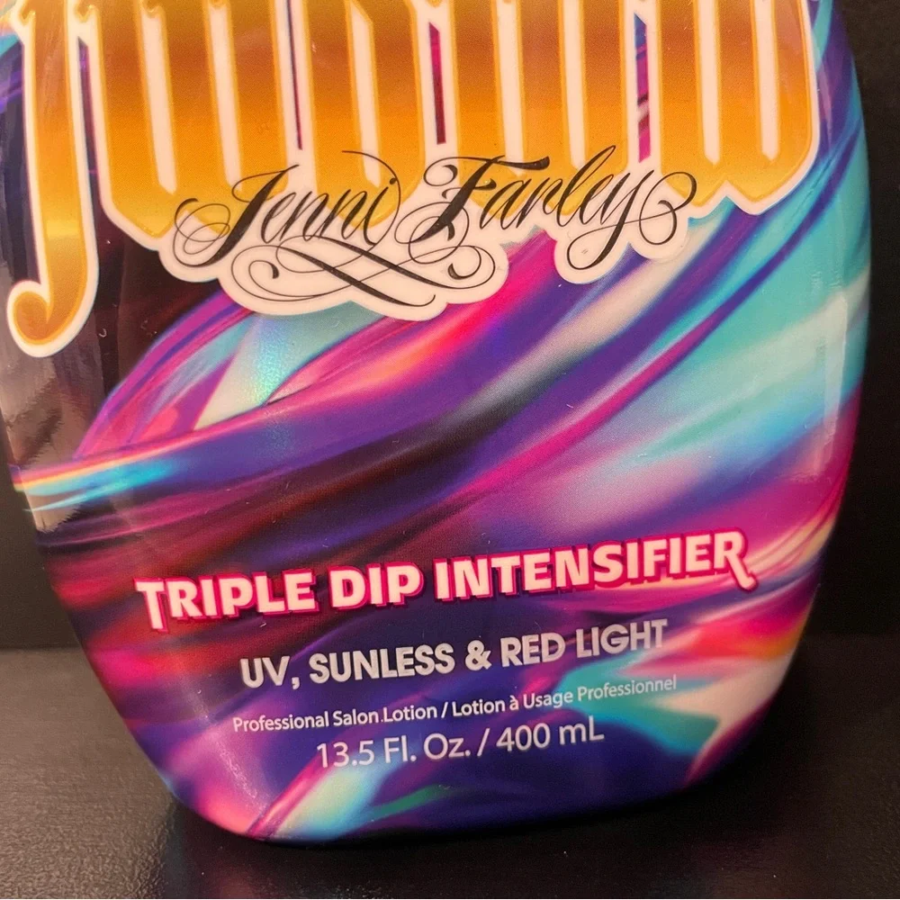 Brand New Jwoww Triple Dip Intensifier Lotion - UV, Spray tan, Red light